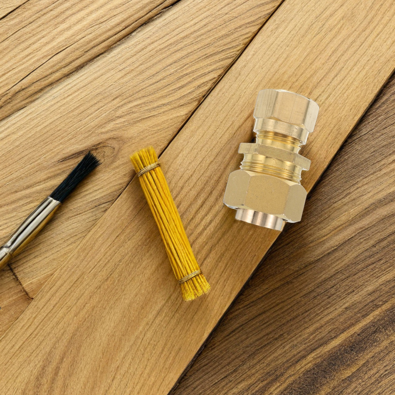 Compression Fitting Brass - 2Pcs Quick Connect Brass Pipe Coupling