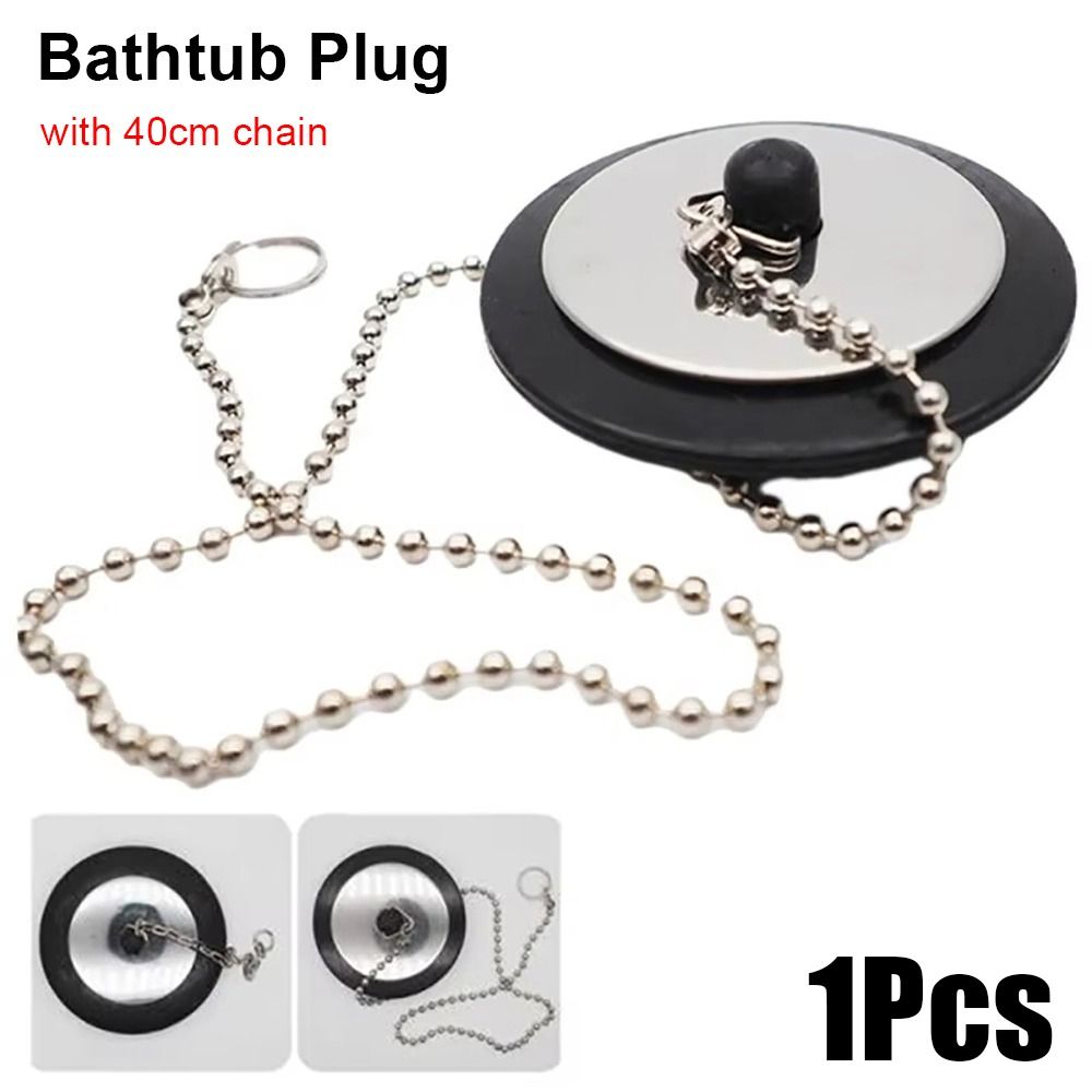 Drain Pipe Clip - 1Pcs New Rubber Tub Stopper Universal