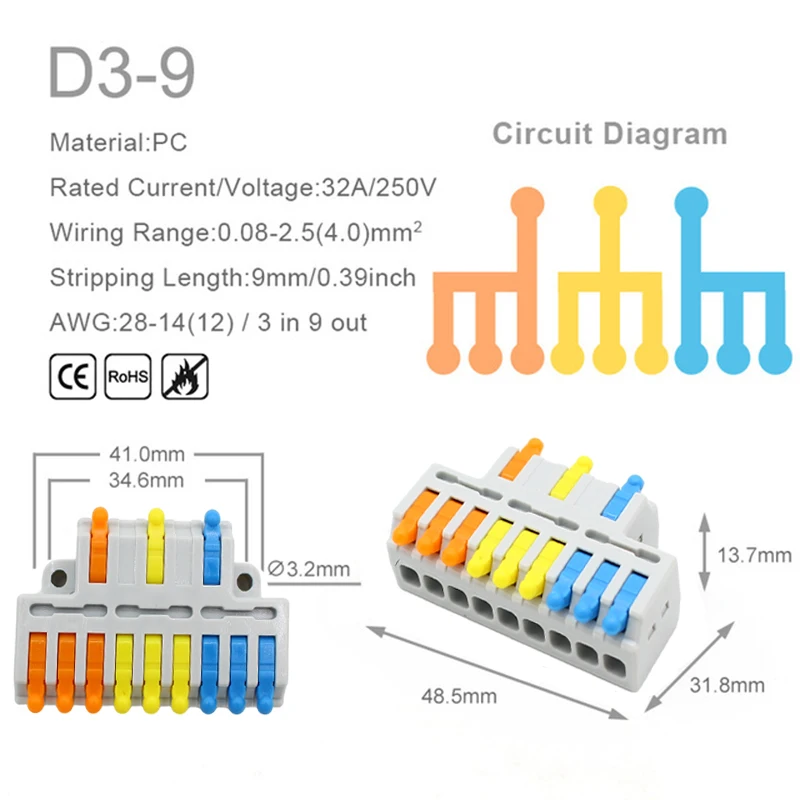 Mini Quick Wire Conductor Conn - Push Fit Connector review and price