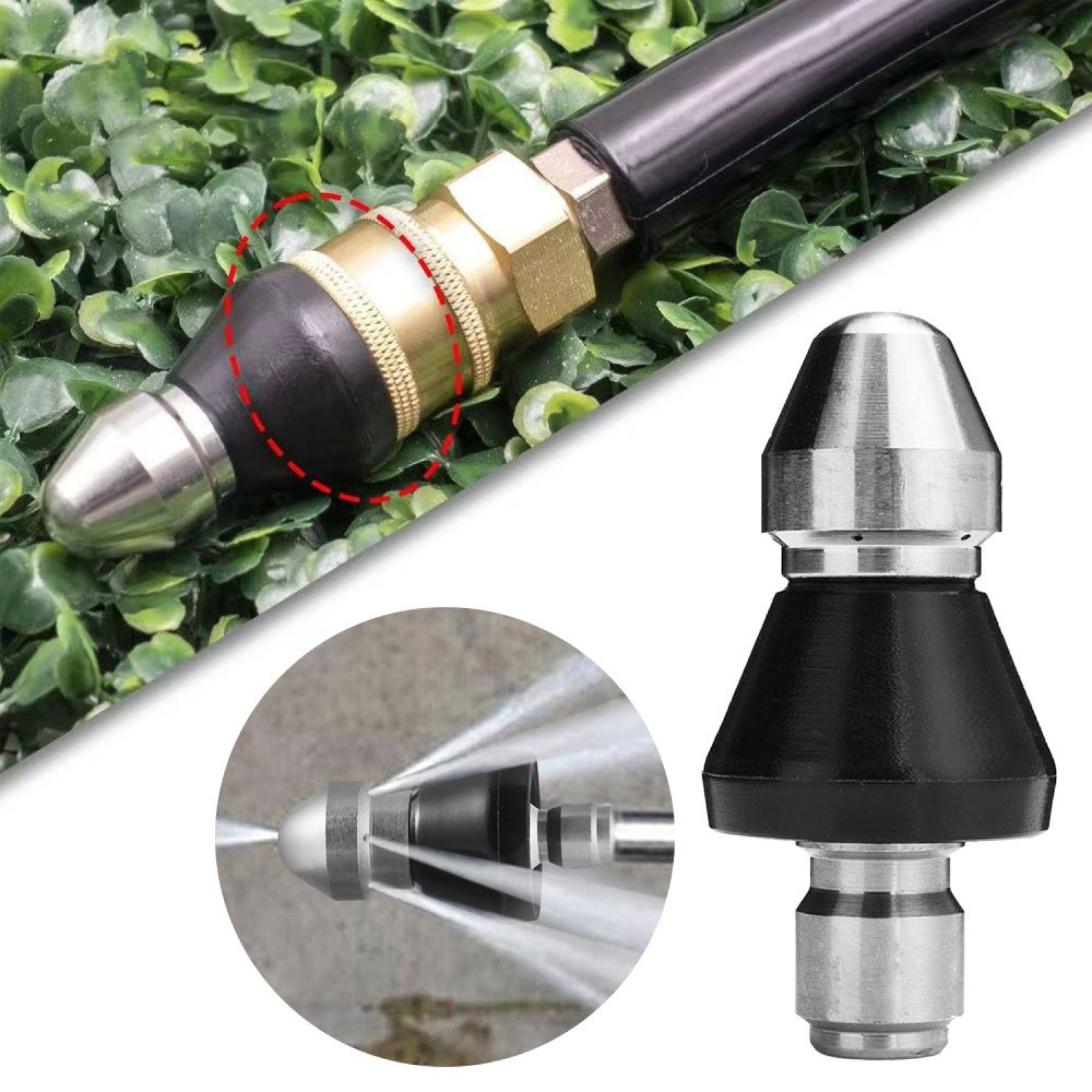 3/8 '' Cleaning Nozzle Pressur - Drain Pipe Clip review and price