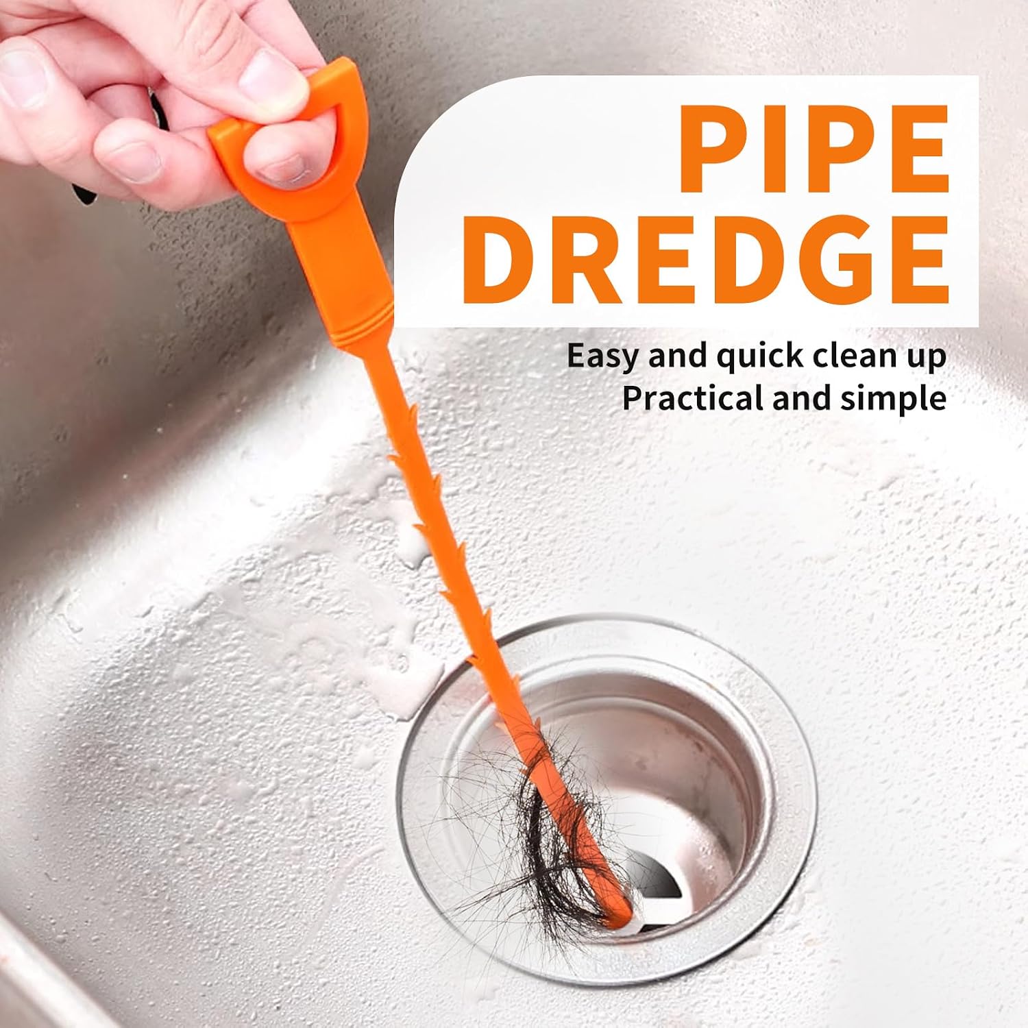 4-Pack 20-Inch Drain Snake, Fl - Drain Snake Flexible review and price