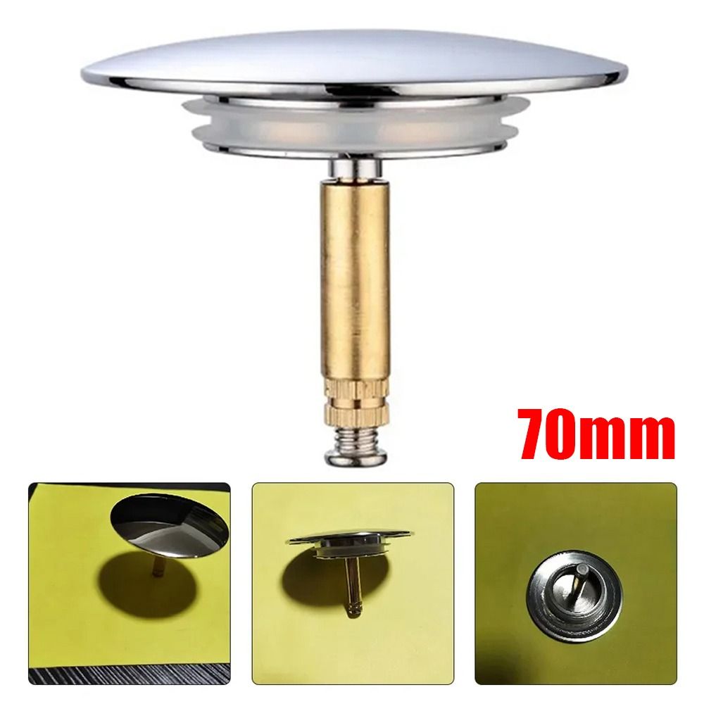 70mm Bathtub Plug Adjustable B - Drain Pipe Clip review and price