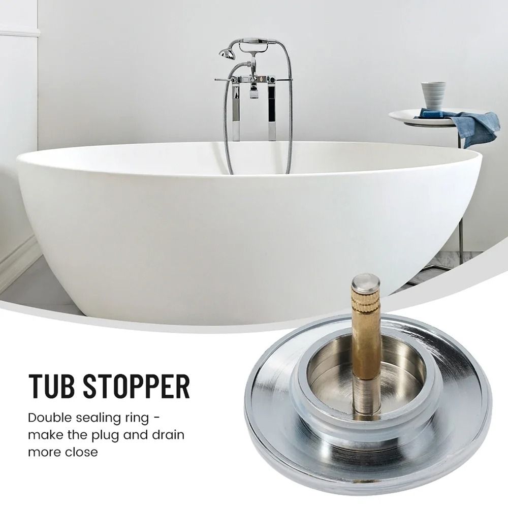 70mm Bathtub Plug Adjustable B - Drain Pipe Clip review and price