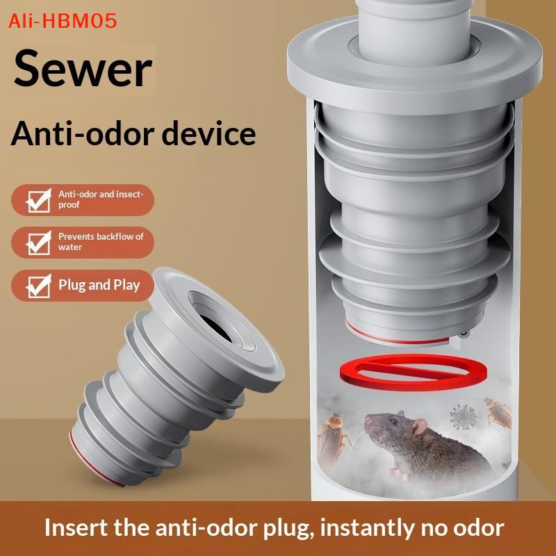(HB05)Bathroom Sewer Seal Ring - Drain Pipe Clip review and price
