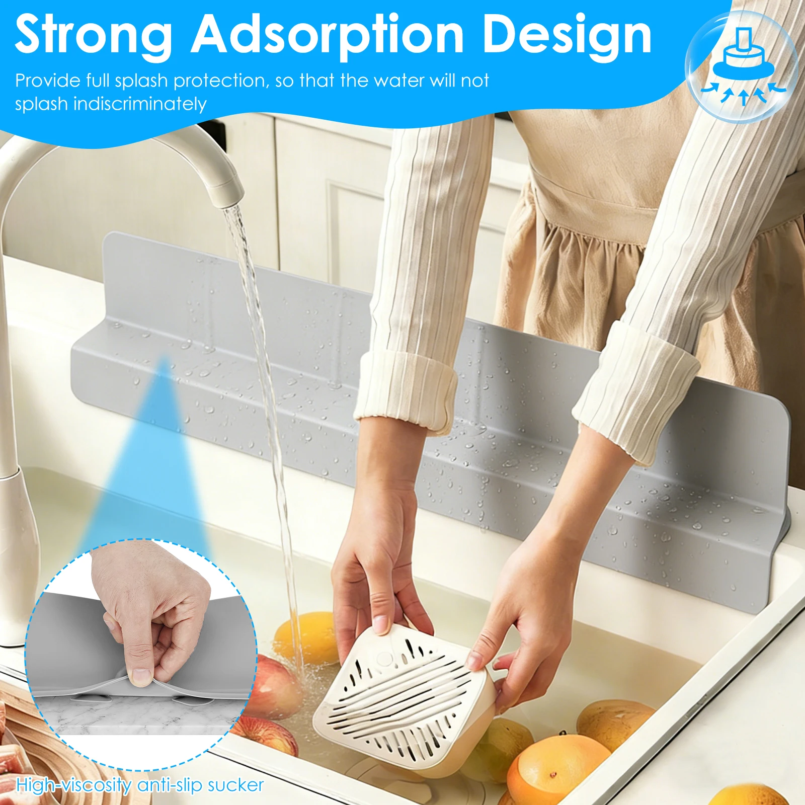 Silicone Sink Splash Guard Kit - Silicone Tap Washer review and price