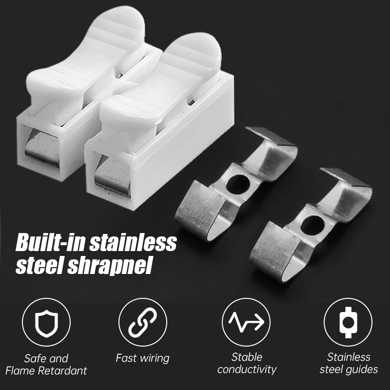 10Pcs Quick Terminal Connector - Push Fit Connector review and price