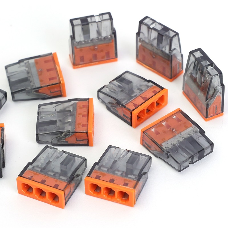 3 Holes Electrical Wire Quick  - Push Fit Connector review and price