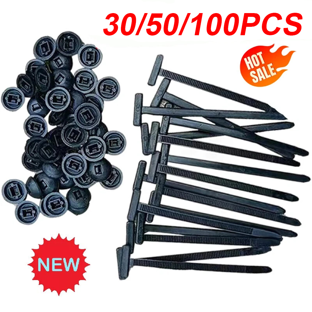 500/100/50Pcs Self-Locked Nylo - Plastic Pipe Clip review and price