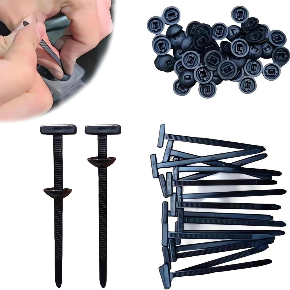 500/100/50Pcs Self-Locked Nylo - Plastic Pipe Clip review and price