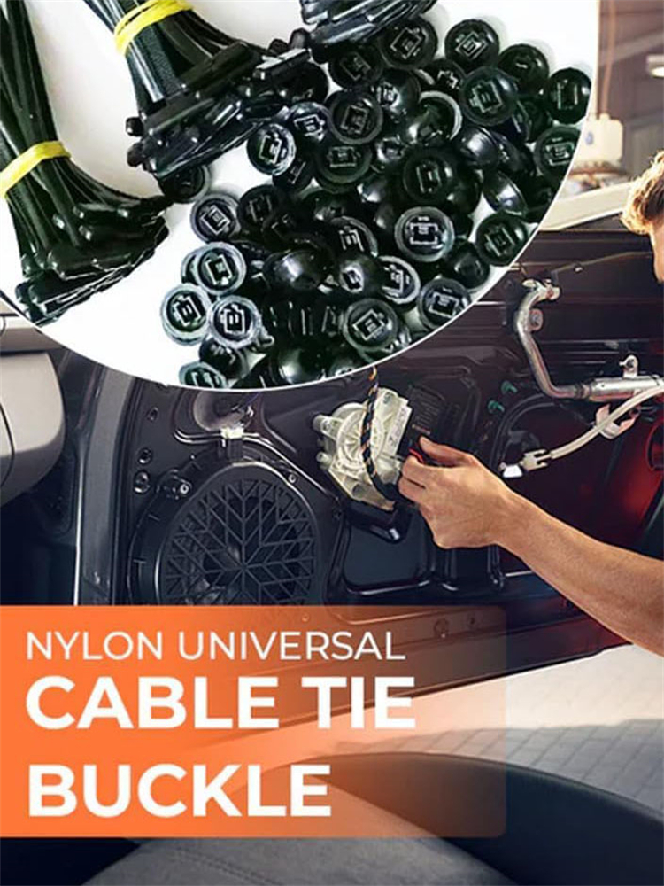 500/100/50Pcs Self-Locked Nylo - Plastic Pipe Clip review and price